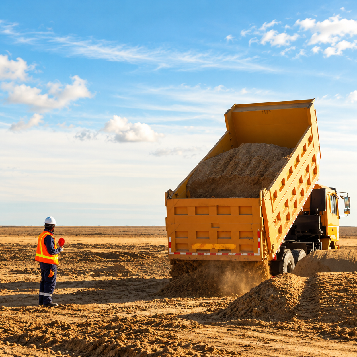 Bulk Truck Cargo Volume Measurement