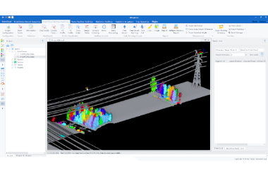 LiPowerline Individual Tree Segmentation