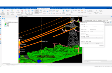 LiPowerline Patch Line Tool - Merge Point Clouds and Vectors