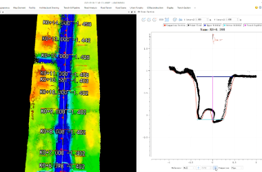 LiDAR360MLS Trench Analysis